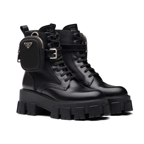 zip prada boots women|Prada female boots.